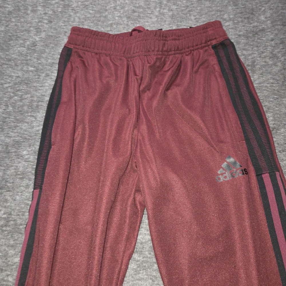 Adidas Tiro 26 Football Soccer/ Track Pants Size XS -Rare Color Shadow Red Black - Picture 10 of 11
